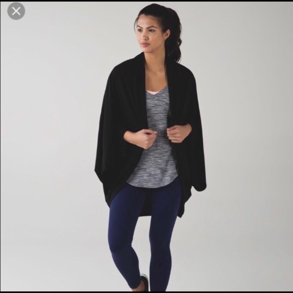 Women’s lululemon vinyasa wrap blk O/S